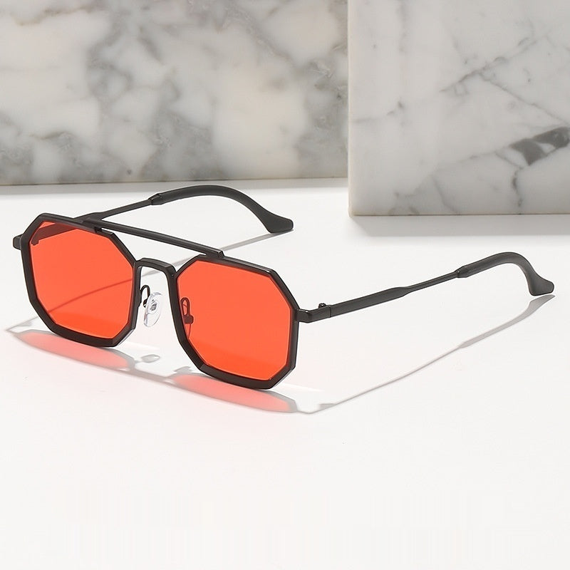 The Stallion — Steampunk Polygon Sunglasses