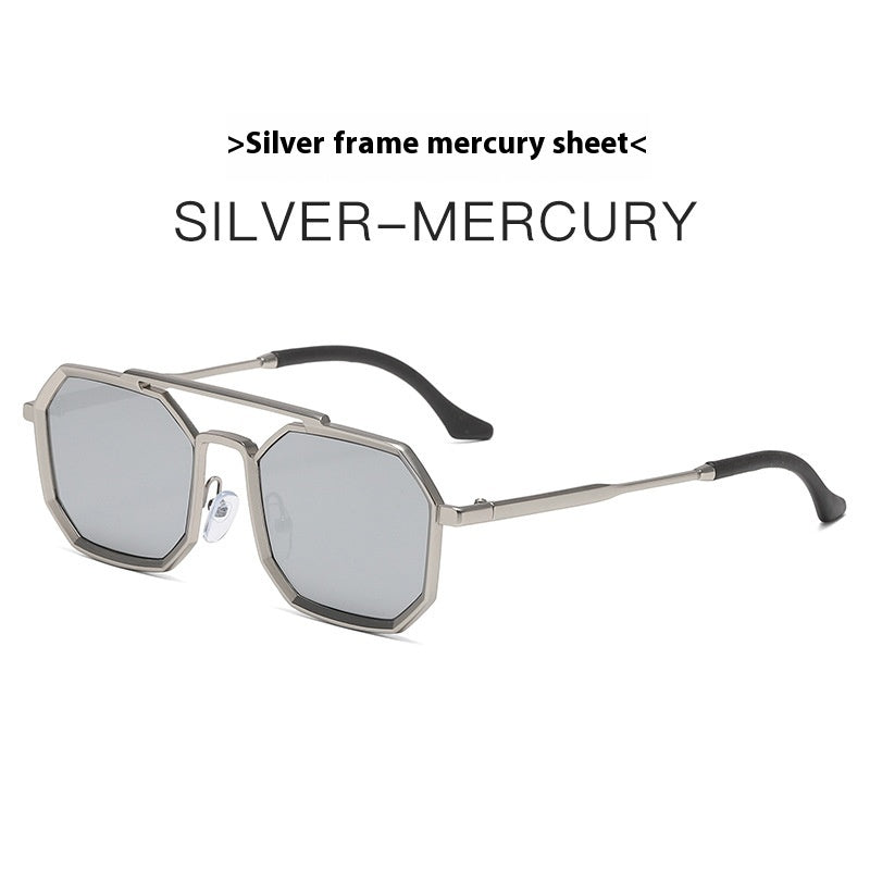 The Stallion — Steampunk Polygon Sunglasses