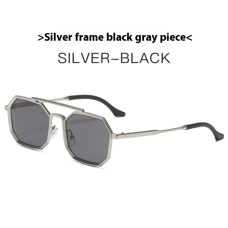 The Stallion — Steampunk Polygon Sunglasses
