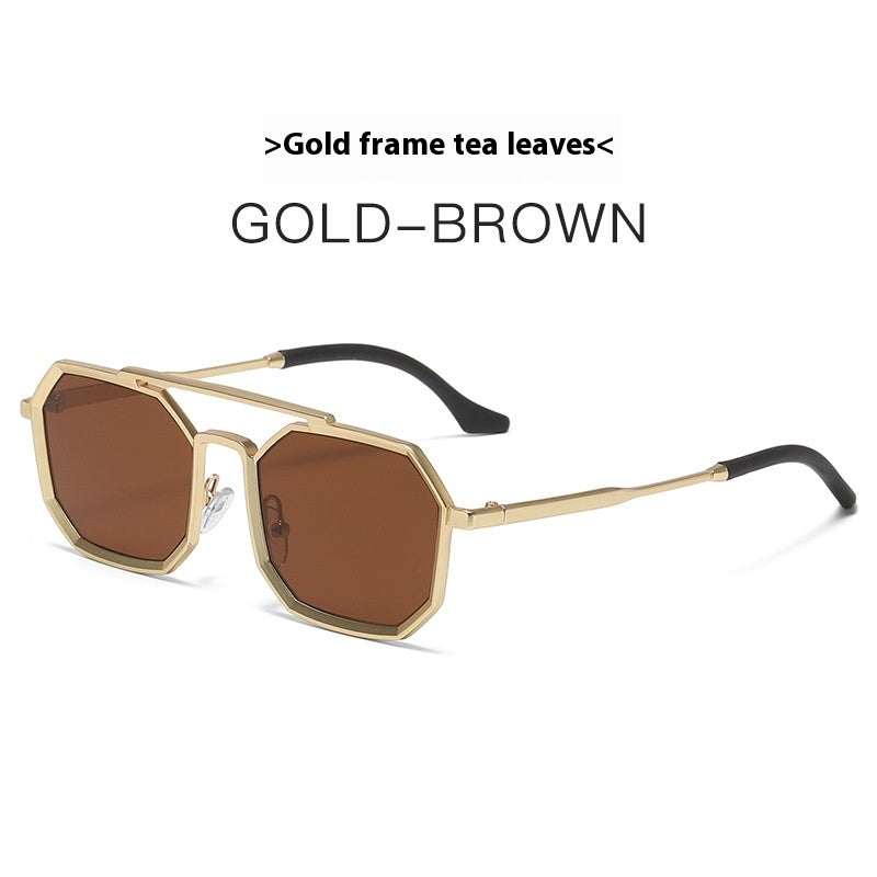 The Stallion — Steampunk Polygon Sunglasses