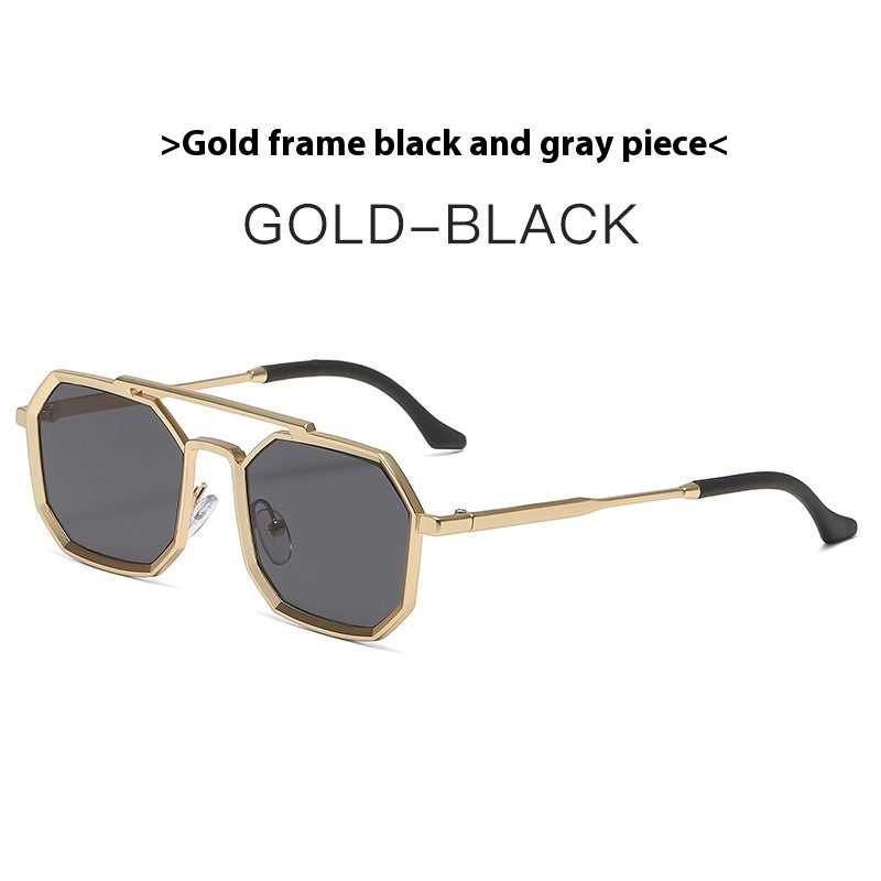 The Stallion — Steampunk Polygon Sunglasses